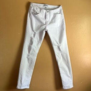 White Deja blue premium stretch, denim jeans.